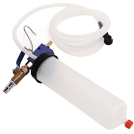 Brake Fluid Change Tool, Pneumatic Brake Fluid Bleeder Change Tool Kit Power Steering Oil Change Replacement Tool for Car Motorbike