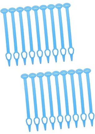 Yardwe 2 Set Di Ganci in Silicone Per Appendere Gli Ombrelli Per Uso Esterno 10 Pezzi*2