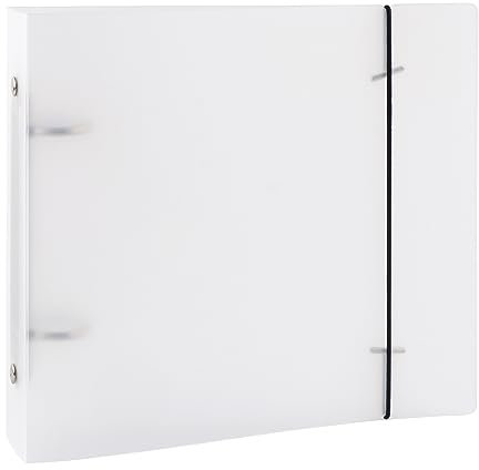 OTCRAFT Transparente Briefmarken-Aufbewahrung, Prägeschablone, Aufbewahrungsordner, Einband für Aufbewahrungstaschen, Karton, der Abstand zwischen dem Aufbewahrungsordner, Organizer mit 2 Löchern