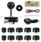 sourcing map PC Joystick DIY Kit Arcade Game Joystick DIY Parts Arcade Button ABS 5 Pin for PC Classic Arcade Black