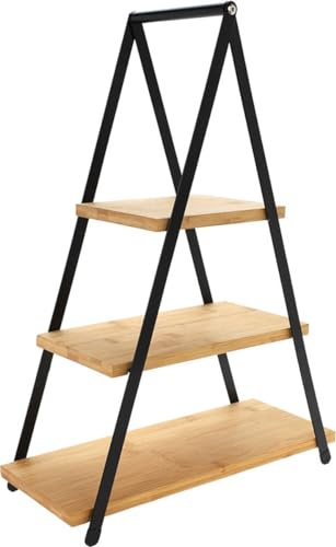 Etagere 3 lagen - bamboe - hoogte 53 cm (DSS-22146.7)