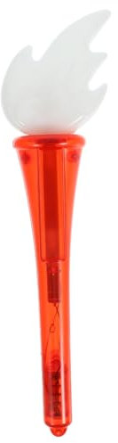 ABOOFAN Kunststoff-Fackeln Spielzeug Led-Beleuchtung Taschenlampe Spielzeug Künstliche Taschenlampe Blinkende Spielzeug-Taschenlampe Sportveranstaltungen Jubelstab Leuchtstab Gefälschtes