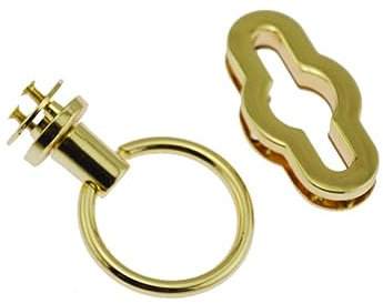 PACKOVE 2 Pcs Lock Clutch Handbags Metallic Purse Handbag Lock Locks for Suitcases Purse Locks Fasteners Purse Closure Turn Lock Purse Clasps Turn Locks Pocketbooks Suitcase Lock Padlock