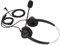 Plyisty H360D?3,5VA 3,5-mm-Business-Kundendienstkopfhörer, Schnurgebundenes Binaurales Headset mit Geräuschunterdrückung, Mikrofon und Lautstärkeregelung, für Callcenter-Agenten