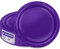 PTECDROTS 50Pcs Purple Paper Plates - 9” Purple Disposable Plates Round Bulk Dinner Plates for Daily Use Holiday Picnic Celebrations Pruple Birthday Party Decorations