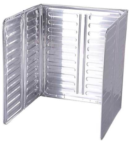 Gacqpli Herd-Spritzschutz - Spritzschutz Küchenrückwand, 3-seitiger Kochspritzschutz Aus Aluminiumfolie, Fettspritzschutz Spritzschutz Herd
