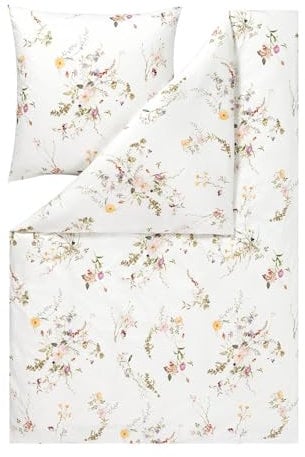 Estella Mako Interlock Jersey Bettwäsche Leoni Multicolor 1 Bettbezug 135 x 200 cm + 1 Kissenbezug 80 x 80 cm