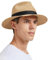 Zylioo Stroh Sonnenhut Kleine Kopf,UV Schutz Fedora Strohhut Kleine Größen,Strandhut Sommerhut Größe S für Sommer Urlaub
