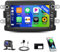 2G+64G GOHHDL Android Autoradio für Renault Dacia Logan Duster Sandero Lodgy Capture Symbol Lada Xray mit Navi Carplay Android Auto, 7 Zoll Auto Bildschirm mit GPS WiFi BT FM/RDS Rückfahrkamera MIC