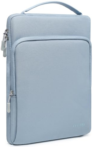 HYZUO 17-17,3 Pollici Borsa per portatile per 17 17,3 HP/Dell/Lenovo/ASUS/Acer/LG/MSI Gaming Laptop/Razer Blade 17/18, Uomini Donne NoteBook Custodia protettiva Borsa, Blu Pallido