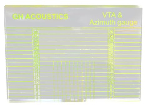 Regla De Para Tocadiscos: Medidor De Alineación Del Tocadiscos | Herramienta De Calibración De Cartuchos De Audio, Accesorio De Configuración | Guía De Ajuste De Precisión Para De Op