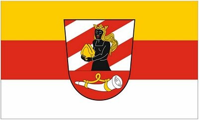 Fahne/Flagge Landkreis Neu-Ulm 90 x 150 cm Fahnen