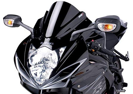 Puig 5605N Z-Racing Scheibe optimierte Aerodynamik, Schwarz