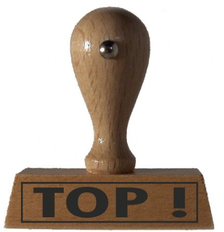 Sprüche-Stempel TOP ! vom Kaufhaus2010