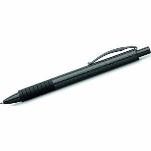 Faber Castell Kugelschreiber Basic Black Carbon verpackt
