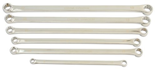 Laser 5672 Extra Long Ring Spanner Set 6pc