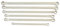 Laser 5672 Extra Long Ring Spanner Set 6pc