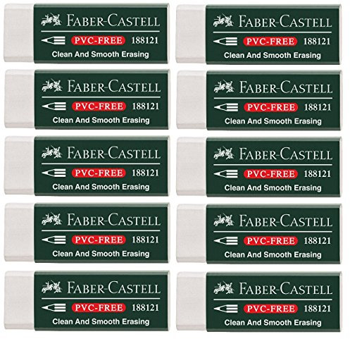 Faber-Castell Radierer (10 Radierer)