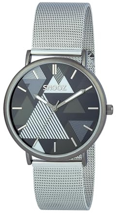 Snooz Men's Quartz Watch with Stainless Steel Strap Saa1042-68