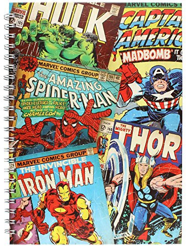 Marvel Comics Writing Montage NB50006 Spiralnotizbuch, A5