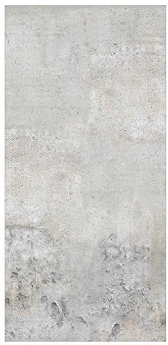 Bilderwelten Raumteiler Top Steinoptik Raumtrenner Shabby Beton 250x120cm + transp. Halterung