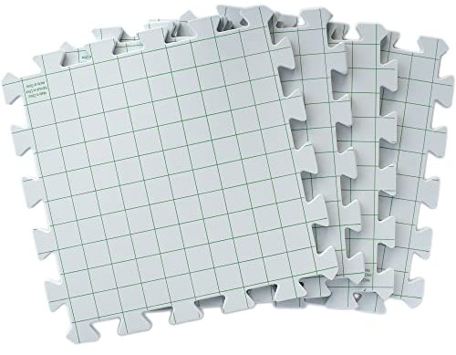 Boye Ineinandergreifende Nadelspitzen, Strick- und Häkel-Blockierbretter, 30,5 cm B x 30,5 cm L, 4 Stück