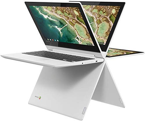Lenovo Chromebook 2-in-1 Laptop, 11.6 HD (1366 x 768) IPS Display, MediaTek MT8173C Processore, 4GB LPDDR3, 32GB eMMC, Chrome OS, Blizzard White, Scegli il tuo eMMC