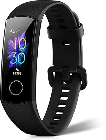 Honor Band 5 Smartwatch Orologio Fitness Uomo Donna Smartwatch Cardiofrequenzimetro da Polso Contapassi Smartband Sportivo Activity Tracker,Nero