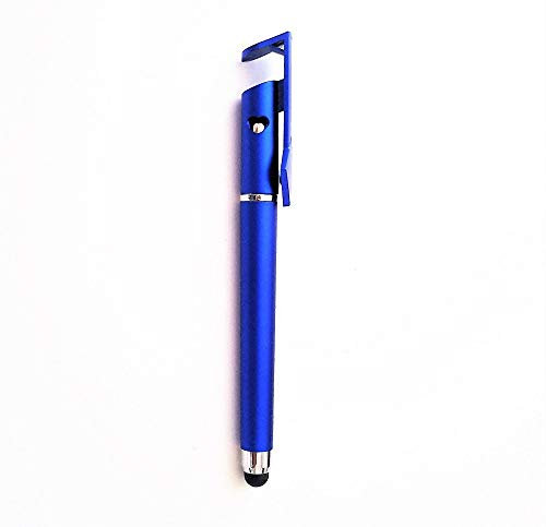 Stylet Stylo Support pour Samsung Galaxy A10 Smartphone 3 en 1 Bille Tablette Ecrire Universel (Noir)