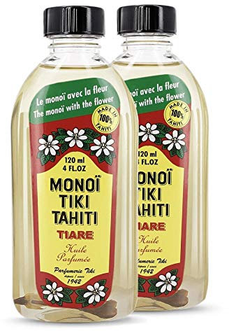 Lot de 2 Monoï Tiki Tahiti Tiaré 120ml