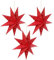 Weihnachts Lampenschirm Papier Sternlaternen Lampenschirm Stern Christmas Geeignet Als Hängende Dekoration Für Hochzeiten Weihnachtsfeiern