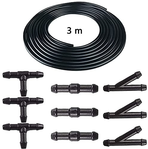 3M Universal Scheibenwaschanlage,9PCS Scheibenwaschanlage,Automotive Schlauch,Wischwasserschlauch Reparaturse,Wischwasserschlauch Reparaturset Universal,Spritzwasserschlauch