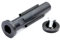 Spanndorn Satiniermaschine Walzenschleifmaschine Gewinde M14, Schleifwalzenbreite 100 mm, Keilwelle 19 mm