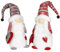 Brandsseller Wichtel Pärchen Set LED Weihnachtswichtel Weihnachtsdeko Figur LED beleuchtet 33 cm