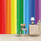 Fototapete Fototapete Wandbild Kreative Bunte Streifen Diy 3D Tapete Wohnzimmer Schlafzimmer Büro Korridor Dekoration Wandbilder Moderne Wanddekoration Selbstklebende Leinwand Wandkunst 250 x 175 cm