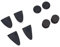 1 Set Controller Joystick Grips Thumb Stick Cap Cover Extender Part for PS5 Gaming Device Parts Accessories