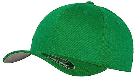 Flexfit Caps Wooly Combed Cap Delta Tartan Glen Unisex Cap Baseball XXS-XXL Basecap Mütze, L-XL, 1x Pepper Green & 1x HL-Kauf Notizblock