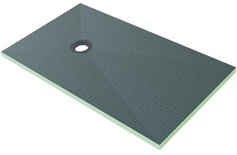 Piatto Doccia Pronto da Piastrellare in Estruso Rigida Polistirene Tagliabile Isolamento per Bagno Dimensione 80x140 cm spessore di 4 cm
