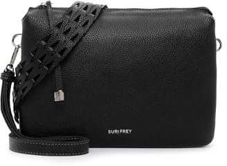 SURI FREY Umhängetasche SFY Freddy 14271 Damen Handtaschen Uni black 100