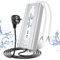 LED Trafo 24V 150W IP67, Outdoor Wasserdicht Transformator mit Stecker, LED Netzteil Treiber 230V auf DC 24 Volt Adapter, LED Driver Außen für LED-Streifen Lampen Strahler Lichtbänder