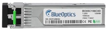 CBO Zyxel SFP-1G-ZX-120KM, kompatibel mit BlueOptics SFP BO05C156C0D (SFP-1G-ZX-120KM-ZY-BO). Marke: