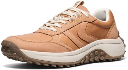 KEEN Damen Ks86 Leather Comfortable Durable Retro StyleSneakers | Bequeme, langlebige Trailrunning-Schuhe im Retro-Stil