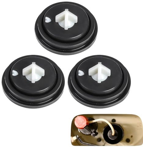 Rondelles de Diaphragme, Joint Chasse d'Eau WC d'Arrivée d'Eau Caoutchouc Valves à Flotteur Boule Flotteur Membrane Robinet Flotteur Flotteur Chasse d'eau Diaphragme en Caoutchouc Remplaçable (3PCS)