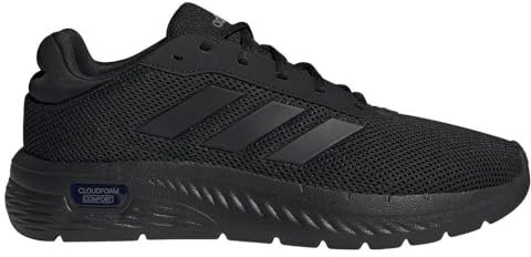 adidas Homme Cloudfoam Comfy Shoes, Core Black/Core Black/Iron met., 43 1/3 EU