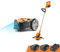 LawnMaster OcuMow™ 24V MAX 10-Inch Cordless Robot Lawn Mow, Cordless Lawn Trimmer Combo Kit for Small Yards 2000 to 4000 Square Feet, Optical Navigation