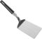 GHBSDNEPP 2 Pièces Spatule de Cuisson Poignée Spatule Portable Friture Steak Spatule Steak Poêle À Frire Pelle de Cuisine Domestique Steak Friture Spatule Ninja Pizza Peel Métal Steak/Argent/28.00*8.5