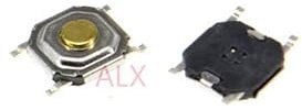 100PCS 4X4x1,5mm 4PIN SMD Druckschalter TACT Schalter Key Power schalter 4 * 4 * 1,5 4X4x1,5 zoll