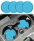 Flaconi 4PCS Car Coasters,Car Cup Holder Insert,Car Coasters for Cup Holders,Interior Car Accessories Car Cup Coaster,2.75 Anti Slip Cup Mat for Women and Men,Fit for Most Cars Trucks SUVs (Blue)