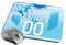 quickgadget Idea Regalo Tappetino Mouse Pad per Tifoso Lazio 02 - Personalizzato con Nome e Numero - Perfetto per Ufficio e Gaming