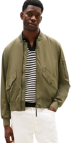 Tommy Hilfiger Herren Bomberjacke Packable mit Baseballkragen